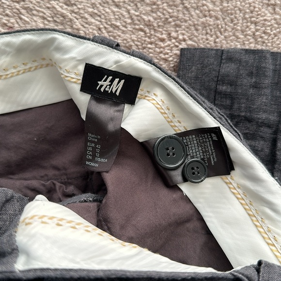 H&M Gray Pants Size 12 - Picture 4 of 4